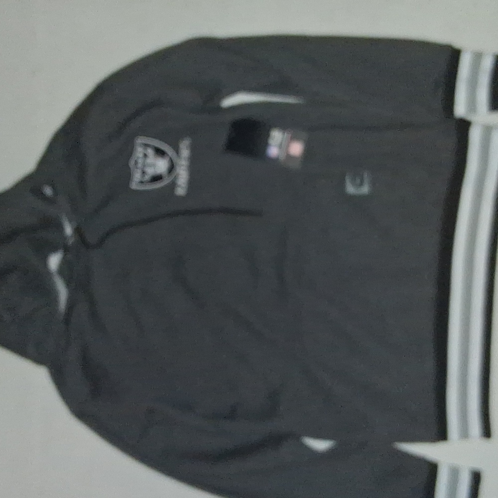 Ultra Game Las Vegas Raiders Hoodie Gray/Black Size-S NWT